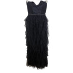 For Love & Lemons Bustier Gown in Black Size XS