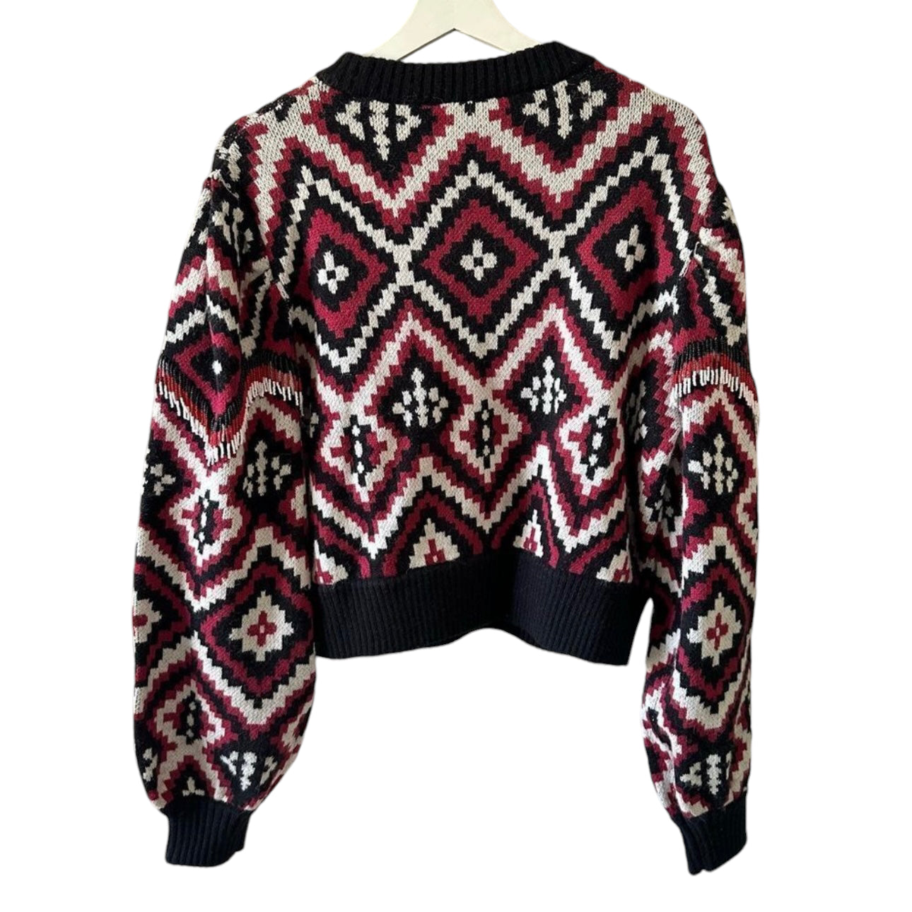 FARM Rio Rauti Beaded Sweater Size M