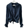 SLEEPER Rumba Linen Lounge Blouse Size S