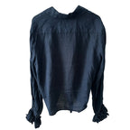 SLEEPER Rumba Linen Lounge Blouse Size S