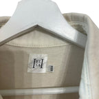 Helsa Denim Overshirt in Ecru Size XS/S