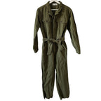 Alex Mill Mel Linen Blend Jumpsuit Size L