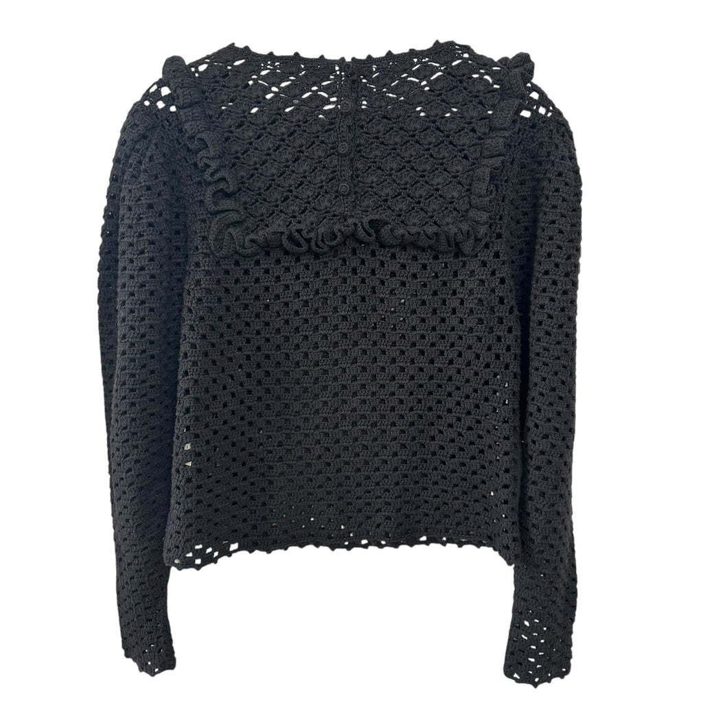 Ulla Johnson Alda Crochet Pullover Dress Size S