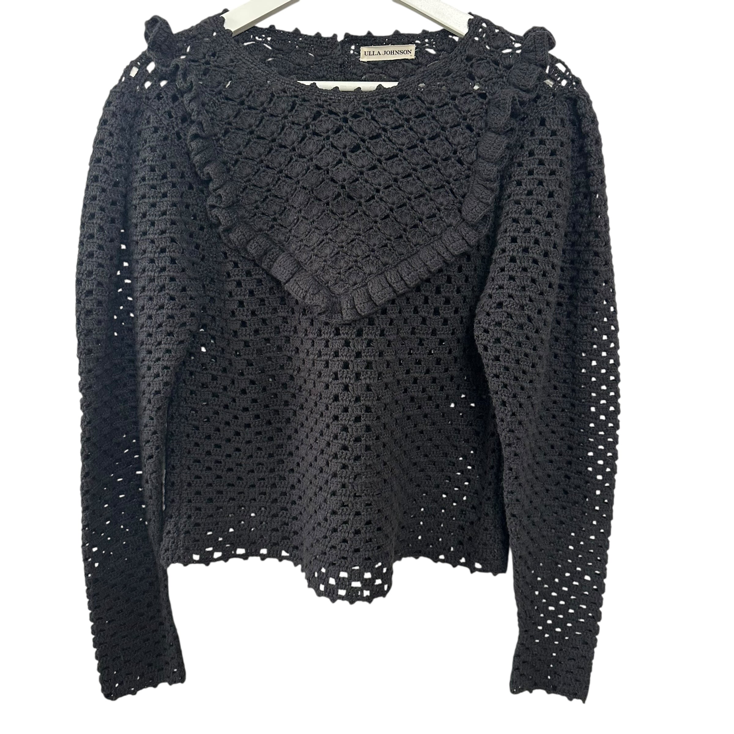 Ulla Johnson Alda Crochet Pullover Dress Size S