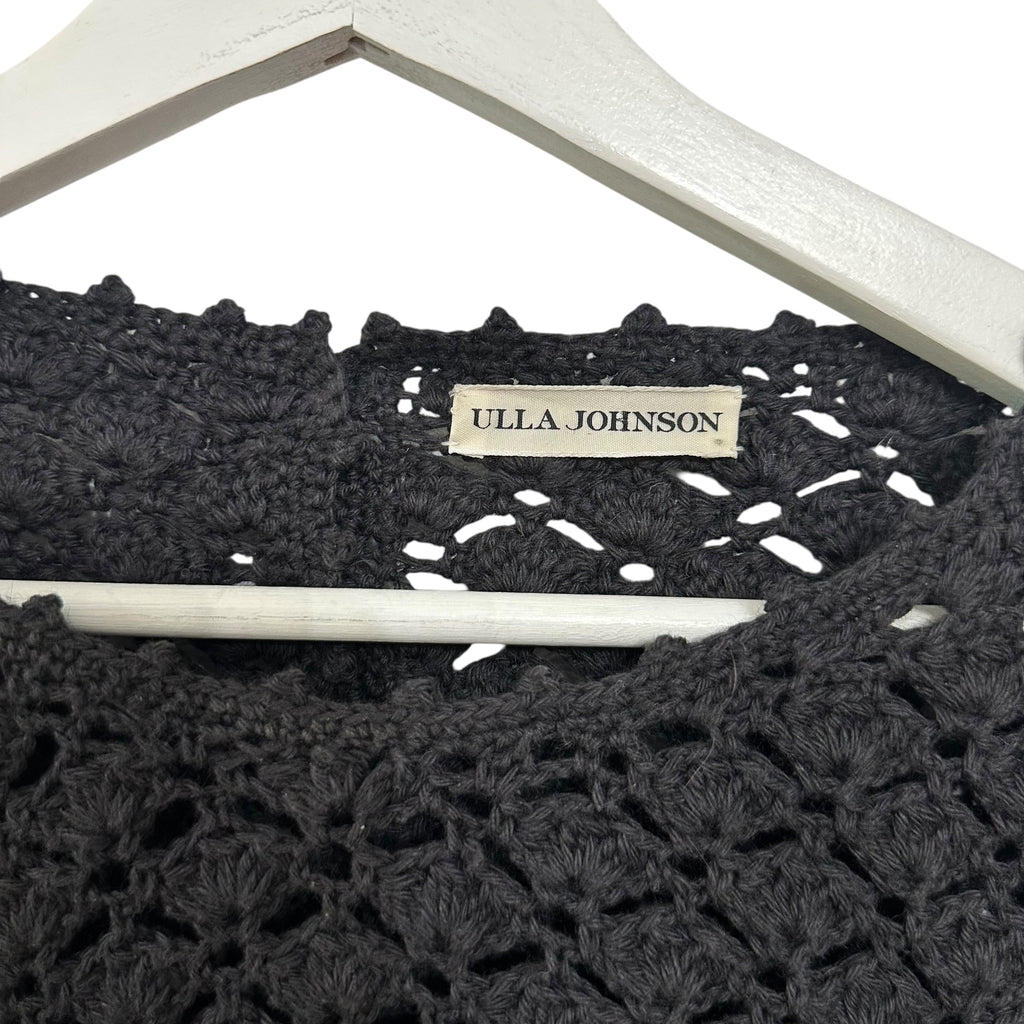 Ulla Johnson Alda Crochet Pullover Dress Size S