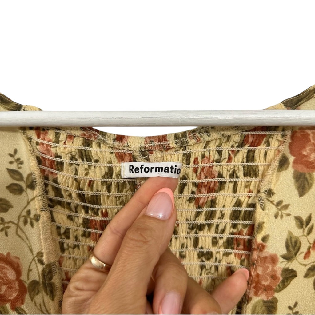 Reformation Delevan Top Size 4