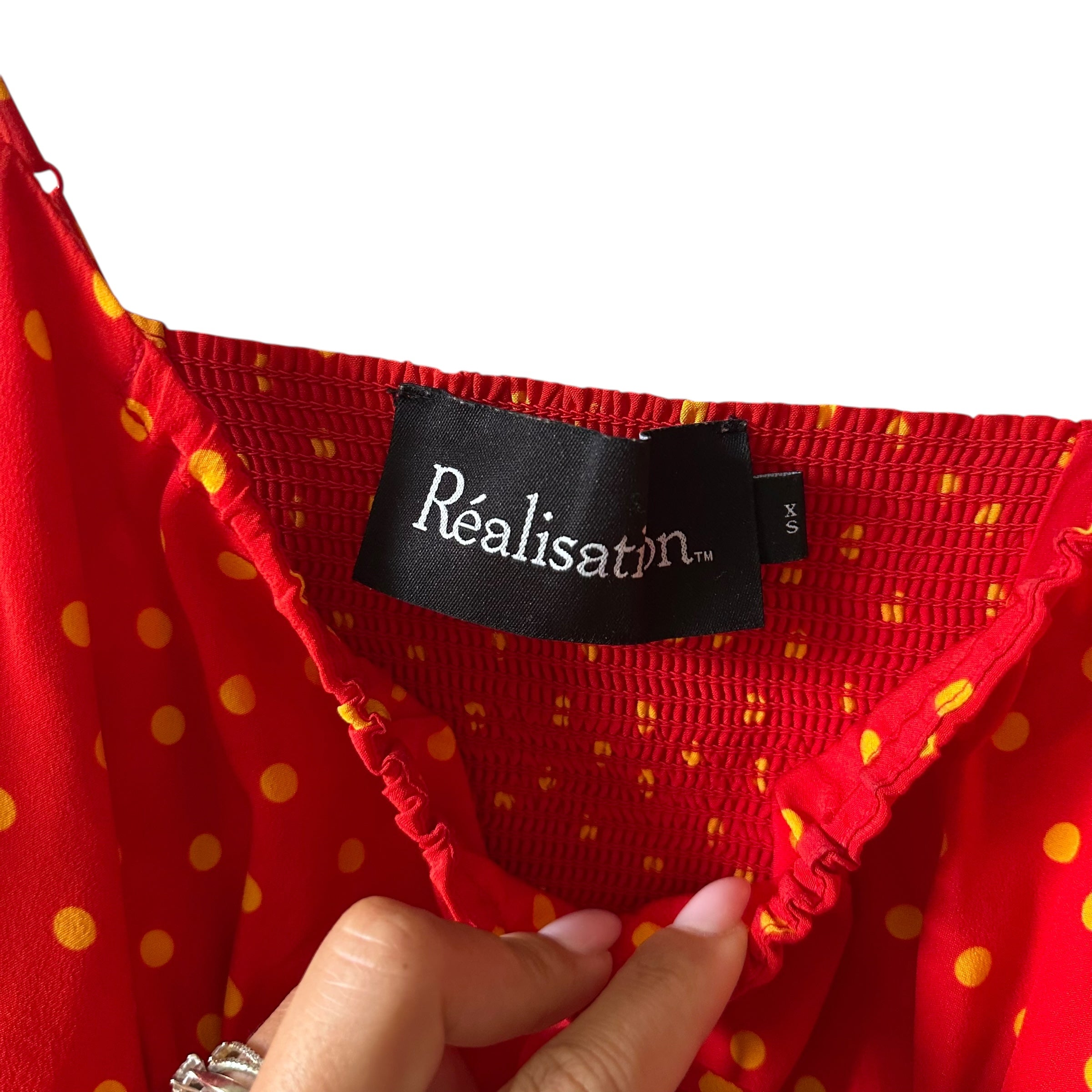 Realisation Par Inez Dress in Rosa Size XS