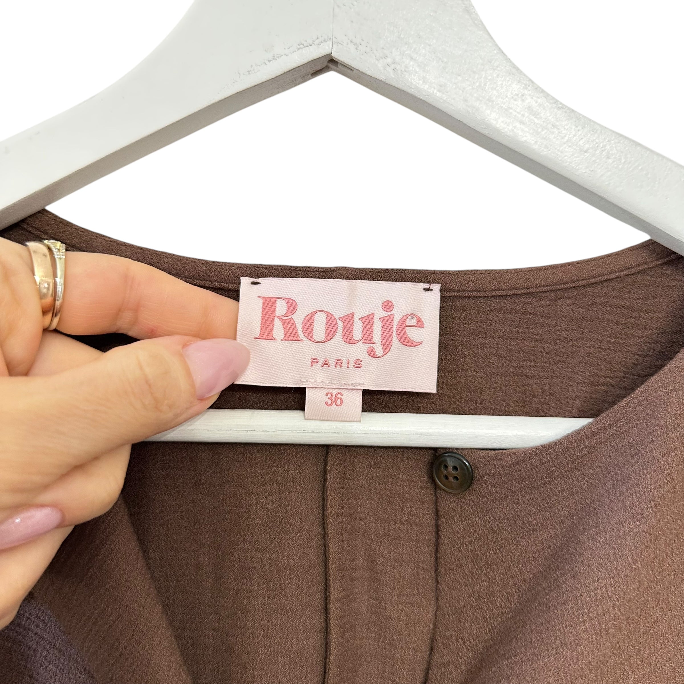 Rouje Hermoine Midi Dress Size 4