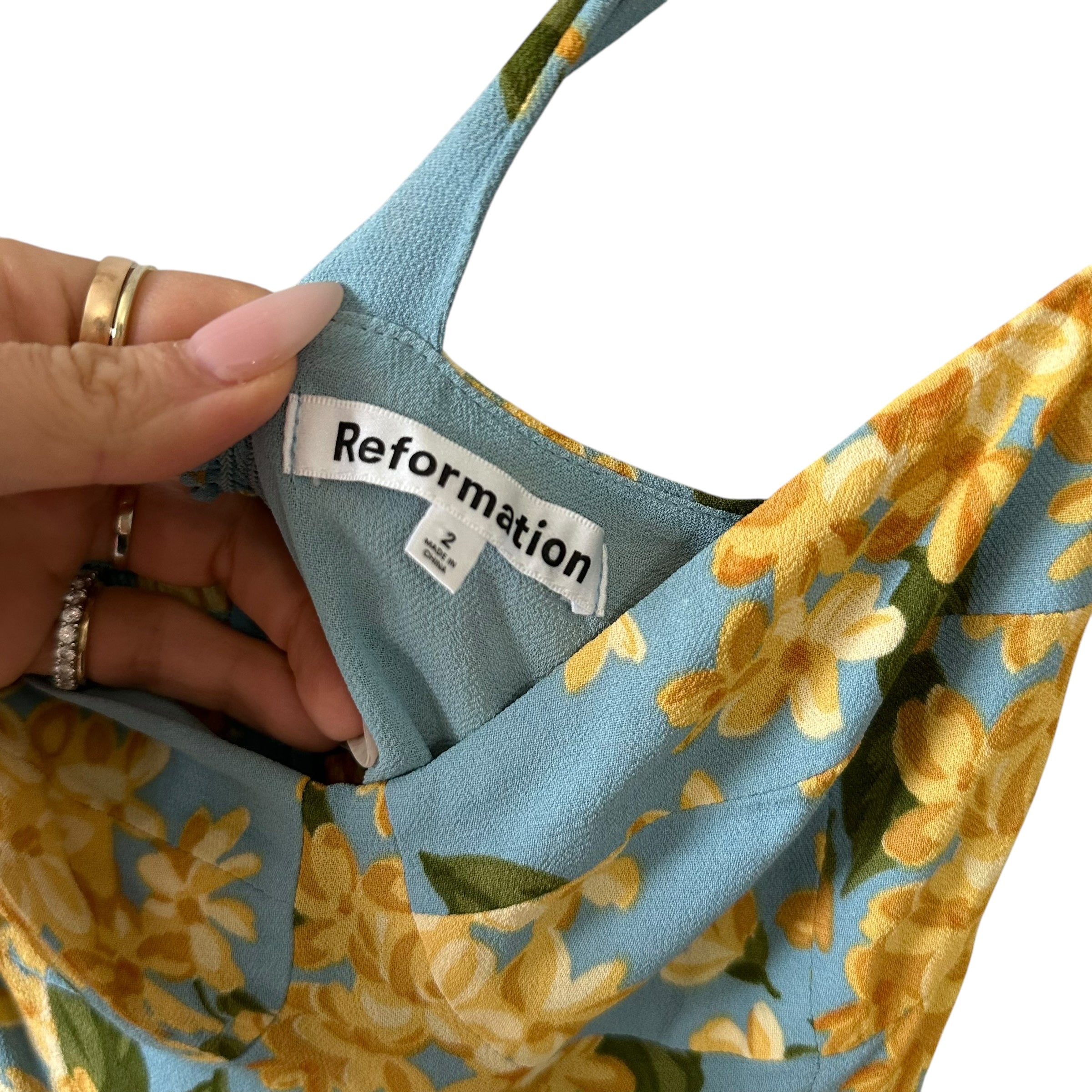 Reformation Niara Dress Carmela Size 2