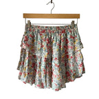 LoveShackFancy Ruffle Mini Skirt Ibiza Size S