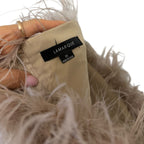 LAMARQUE Zaina Feather Bustier Top Size M