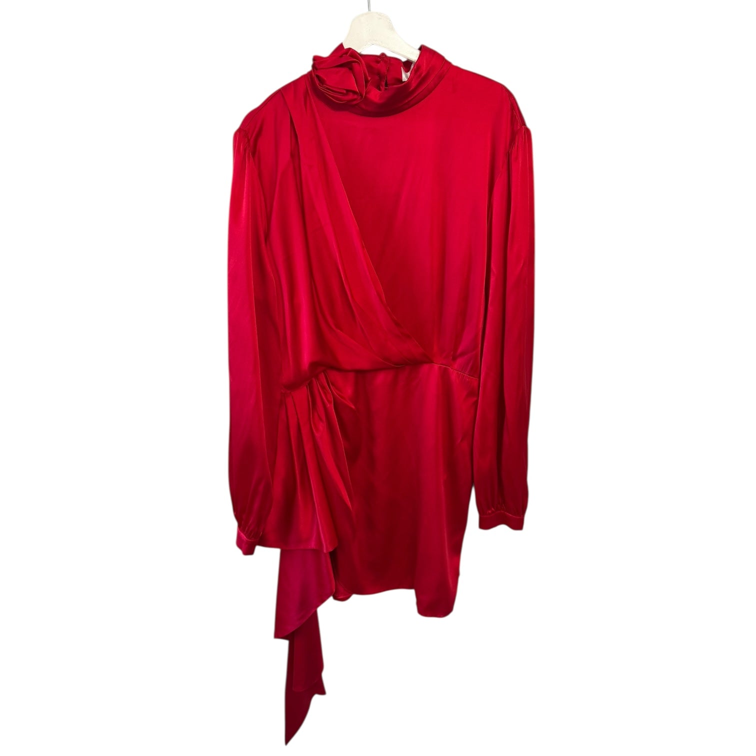 RONNY KOBO Rocky Dress In Crimson Size XL
