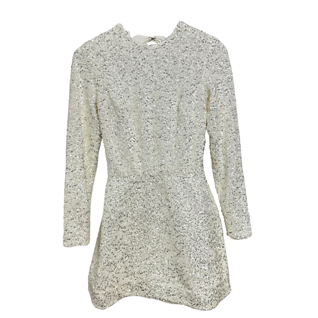 Helsi Avery Long-Sleeve Sequin Fit & Flare Mini Dress Size S