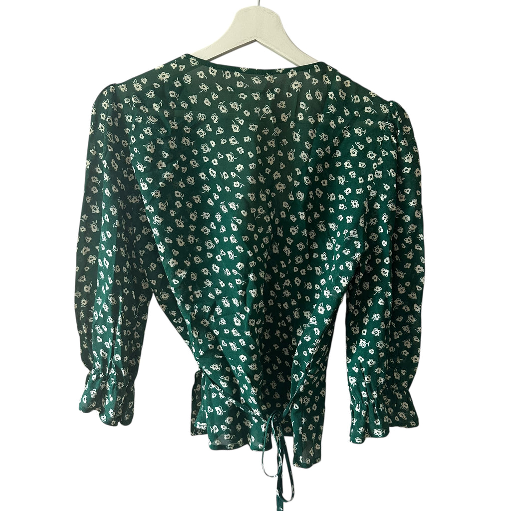 Reformation Emma Wrap Top Size M