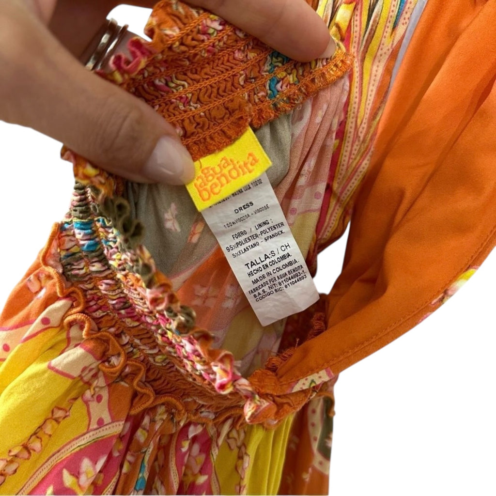 Agua Bendita Maona Lula Mini Dress Size S