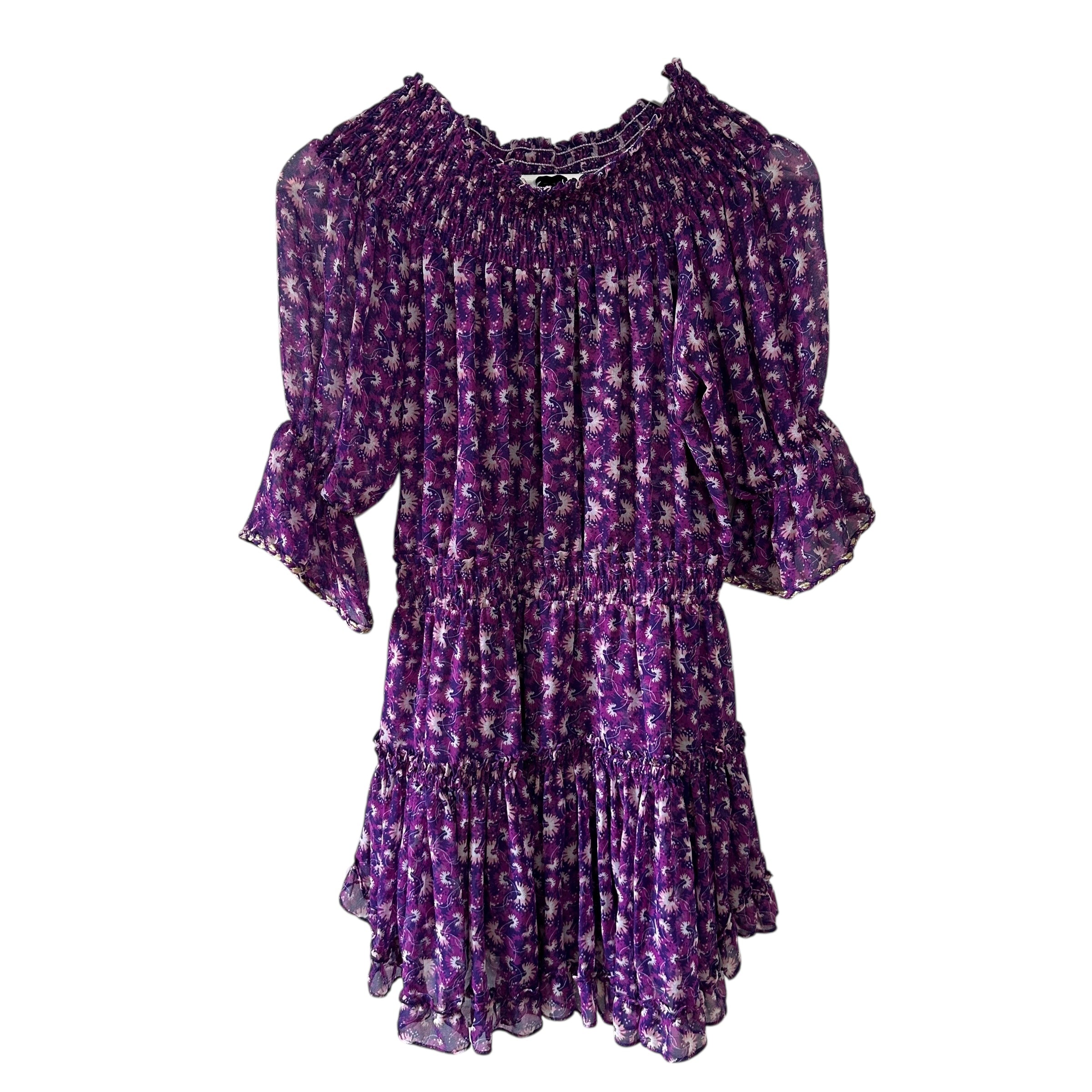 Misa Los Angeles Marisol Dress Purple Size M