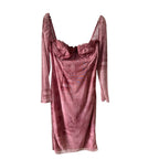 House of CB Seraphina Pink Print Corset Dress Size L+