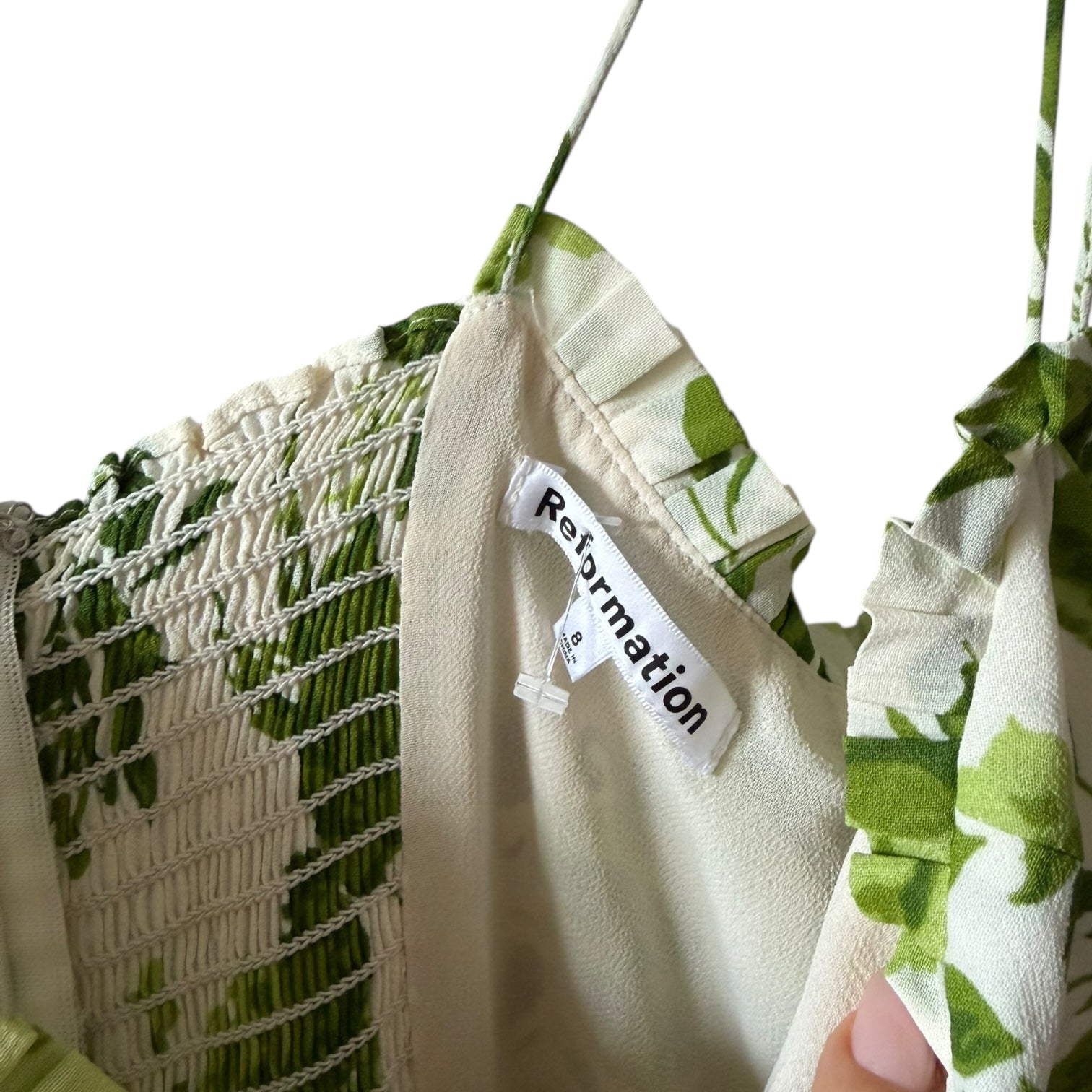 Reformation Louelle Mini Dress Size 8