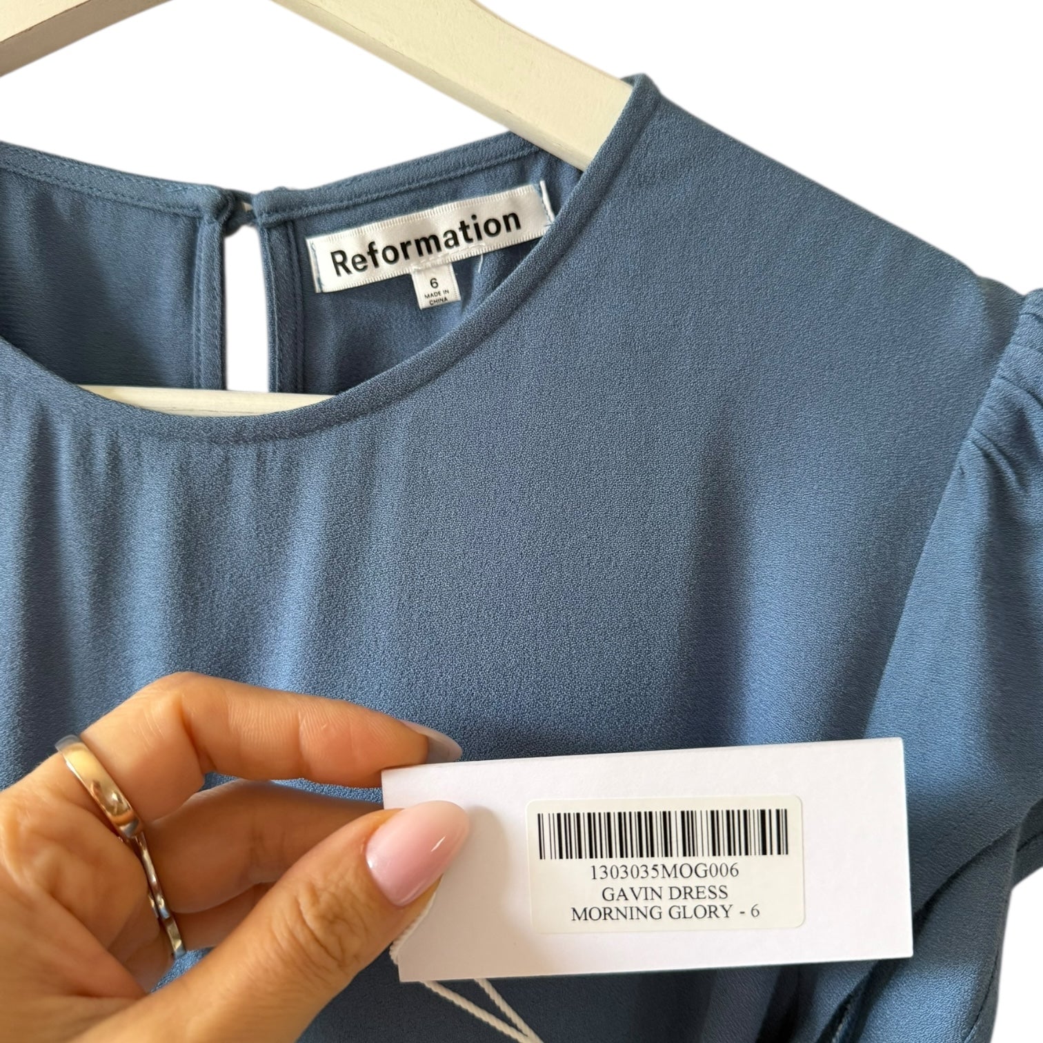 Reformation Gavin Midi Dress Size 6