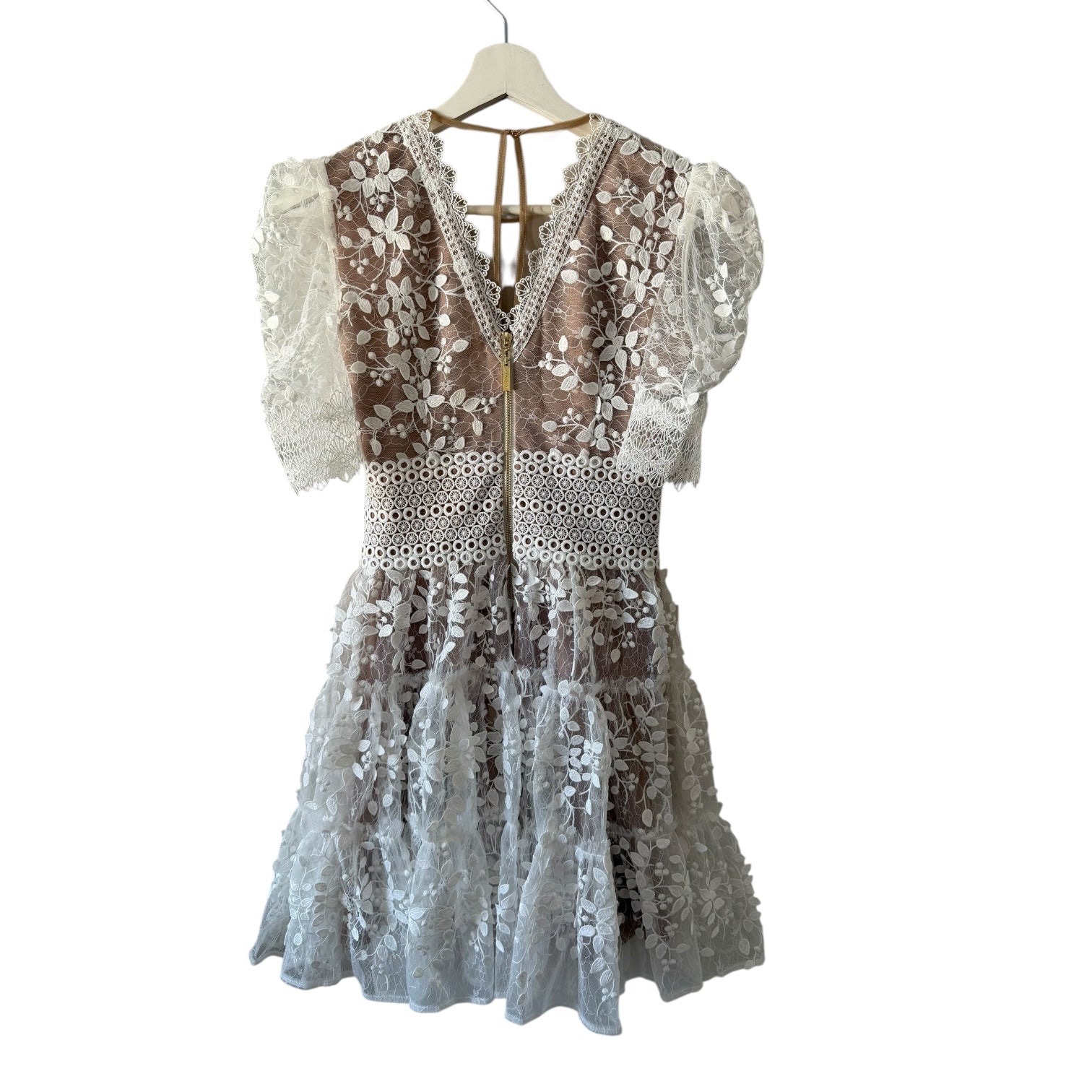 Bronx and Banco Megan Mini Dress in White Size XS