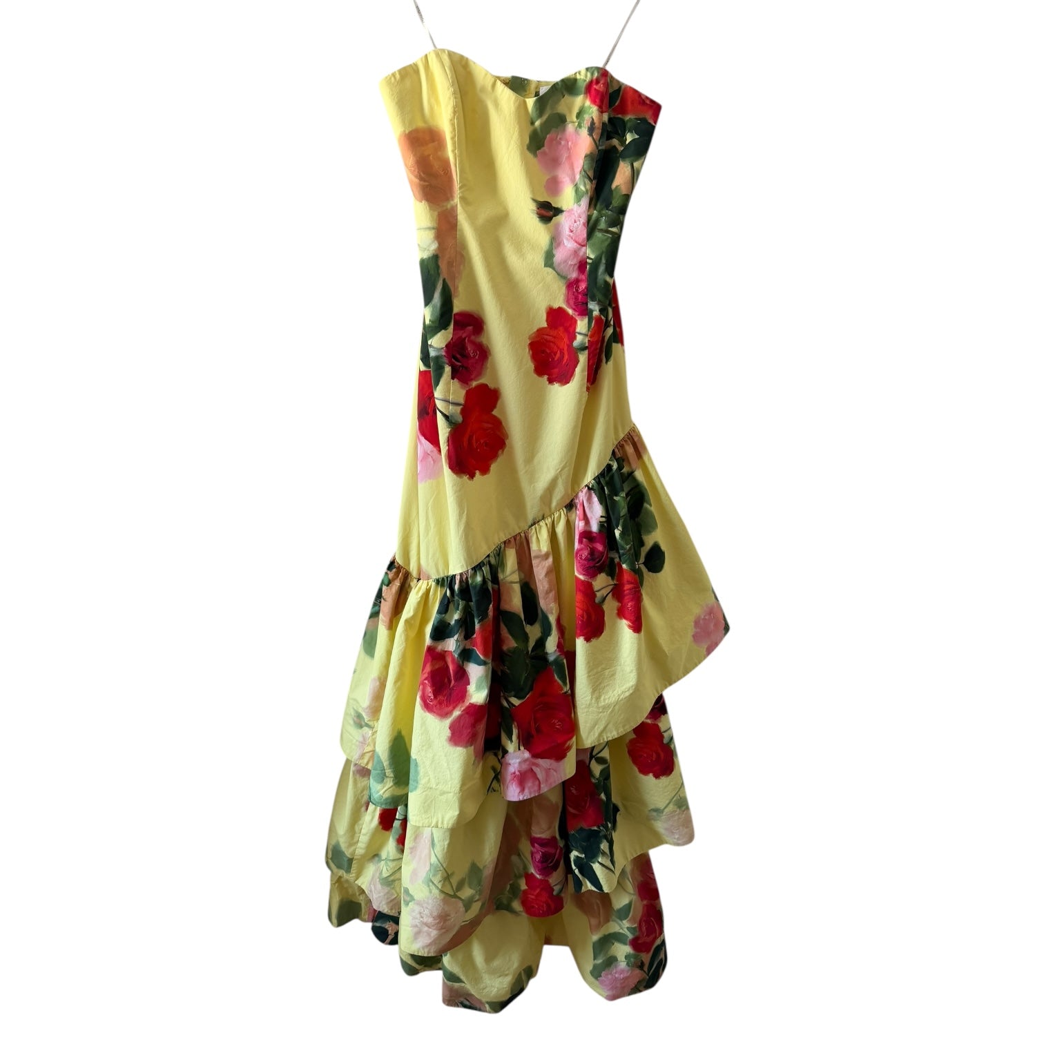 Cara Cara Willa Dress in Le Rose Yellow Size 0