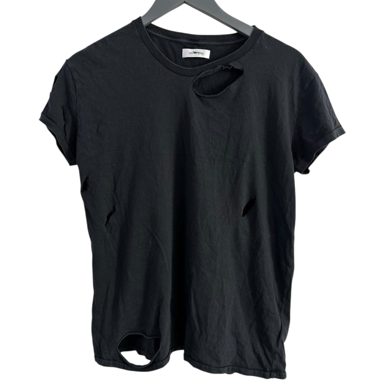 Anine Bing Distressed Tee Size S