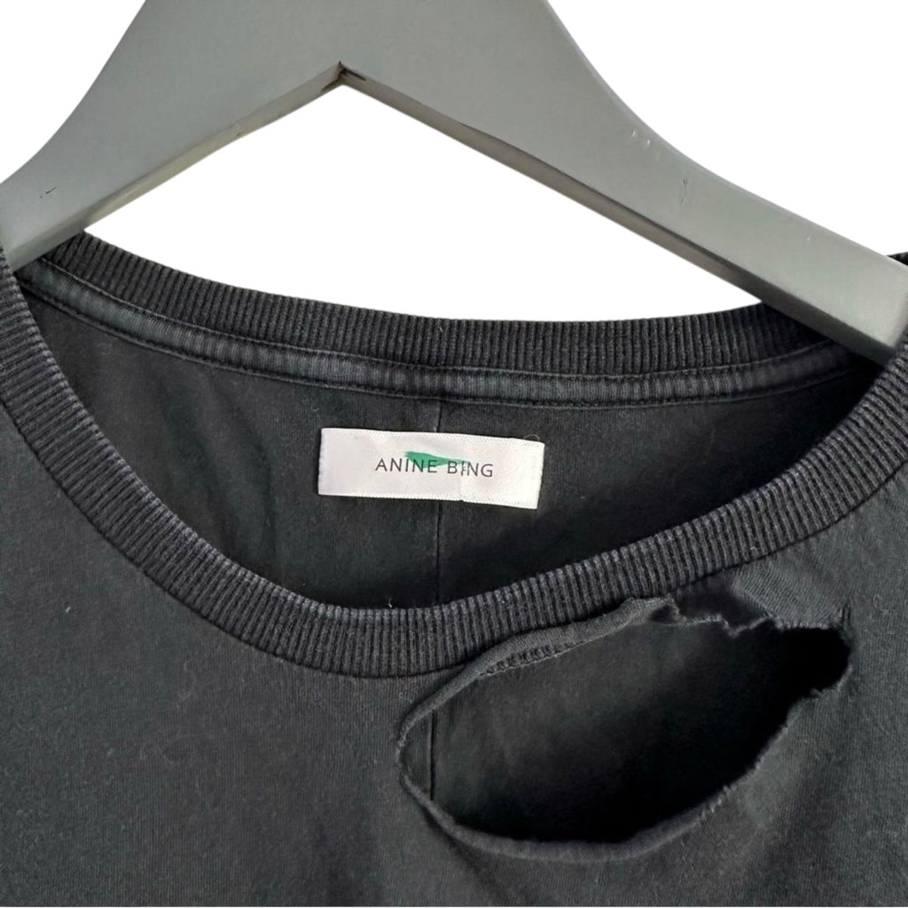 Anine Bing Distressed Tee Size S