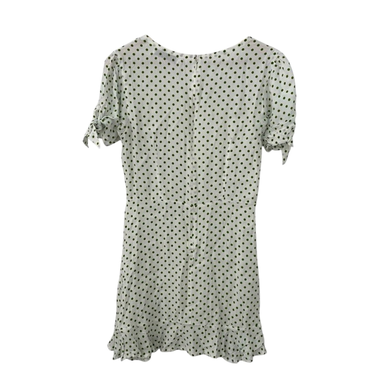 Faithful the Brand Daphne Dress in Green Lula Dot Size S