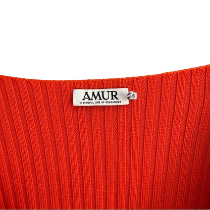 AMUR Twist Front Wool Sweater Size XS