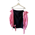 MAJORELLE Sky Dress in Black & Pink Size XS