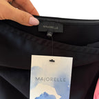 MAJORELLE Sky Dress in Black & Pink Size XS