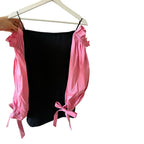 MAJORELLE Sky Dress in Black & Pink Size XS
