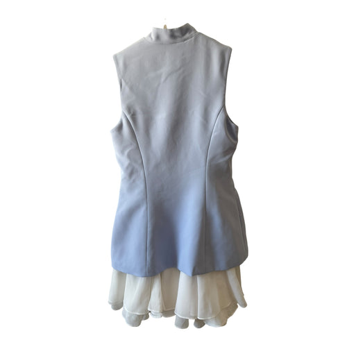 Amanda Uprichard Justine Dress in Arctic & Ivory Size S