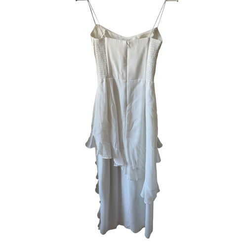 Amanda Uprichard Magnolia Dress in Ivory Size S