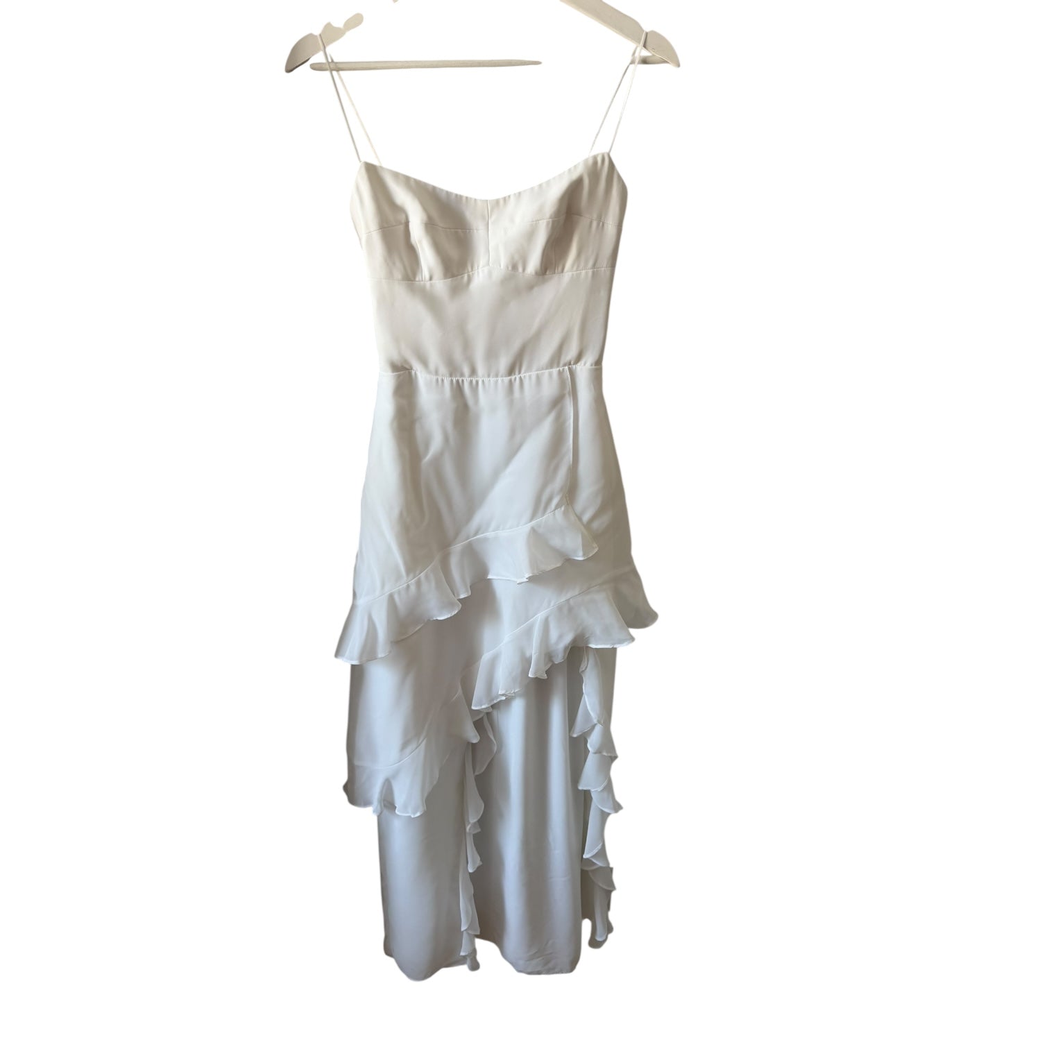 Amanda Uprichard Magnolia Dress in Ivory Size S