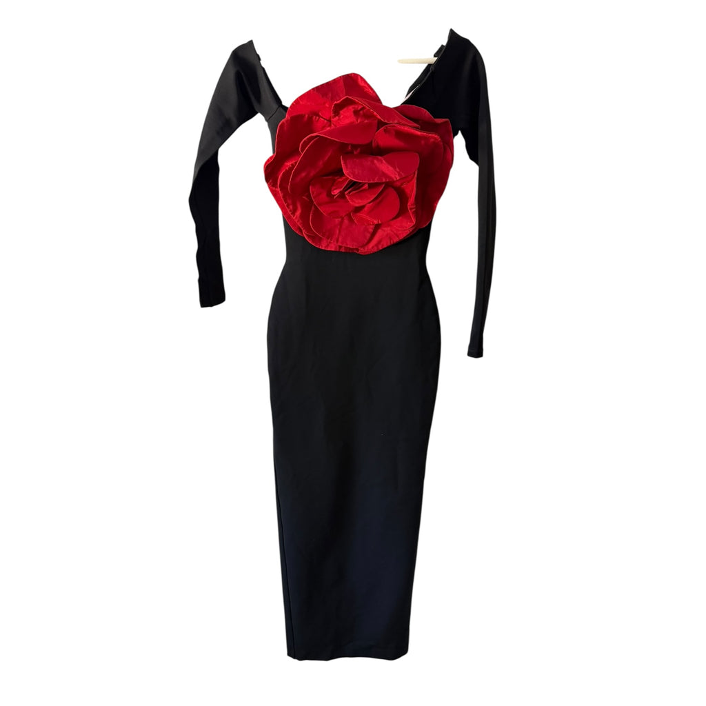 Miscreants Charlotte Rose Dress Black Size S