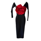 Miscreants Charlotte Rose Dress Black Size S