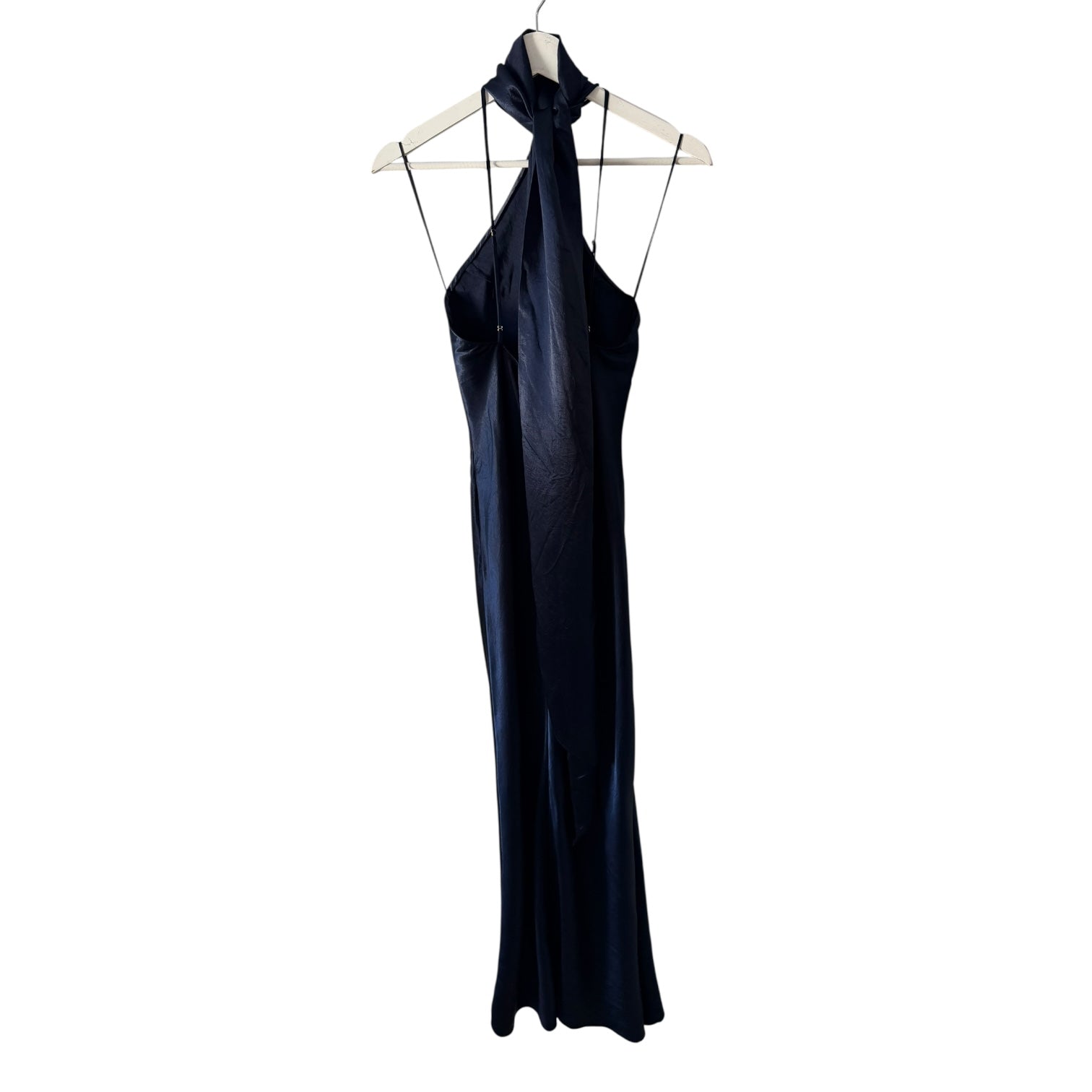 Amanda Uprichard Ashton Maxi Dress in Navy Size S