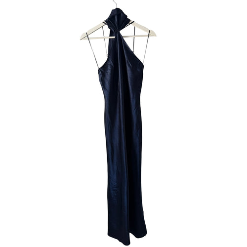 Amanda Uprichard Ashton Maxi Dress in Navy Size S