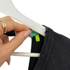 FARM Rio Black Graphic T-Shirt with Peacock Design Size M