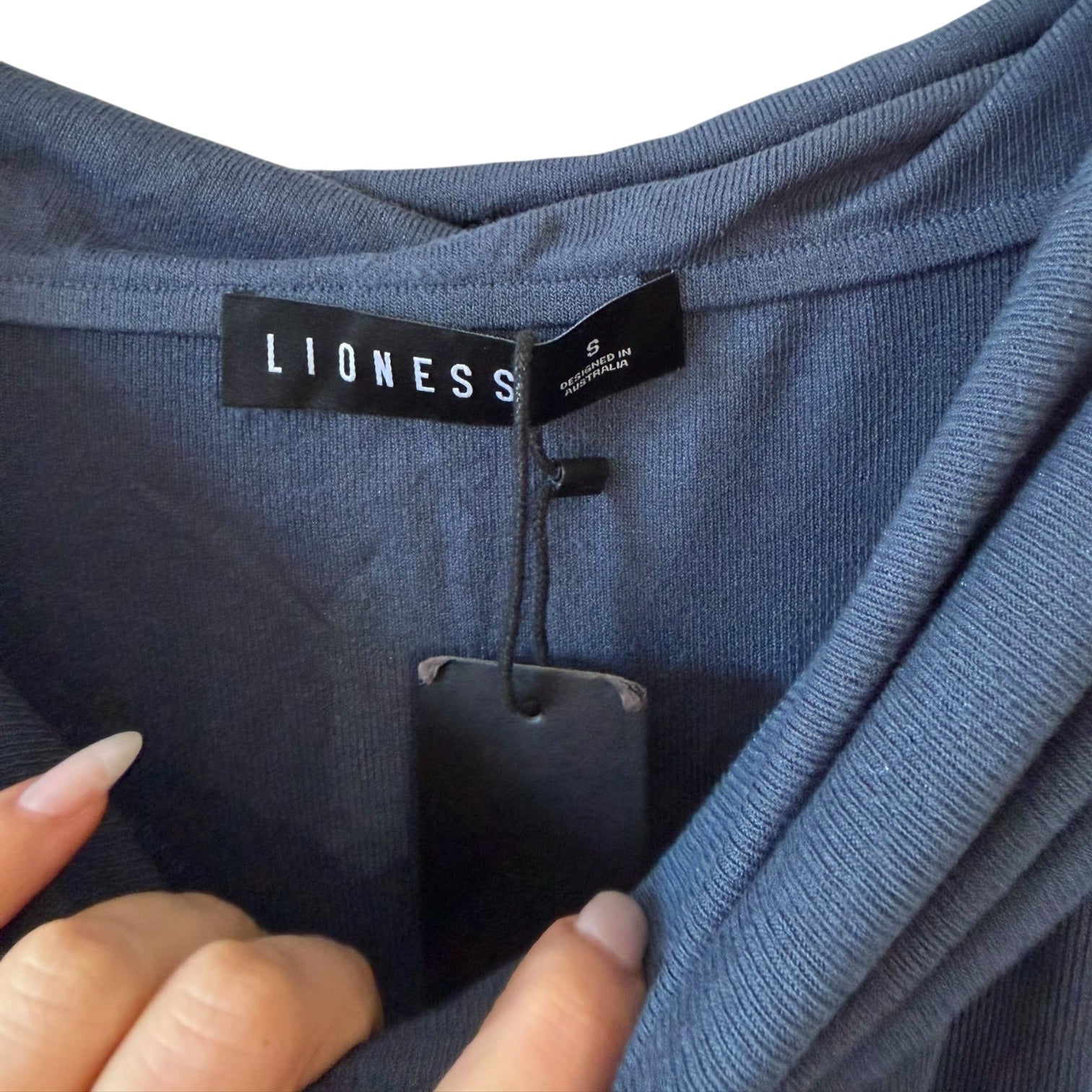 LIONESS Field Of Dreams Dress In Blue Size S