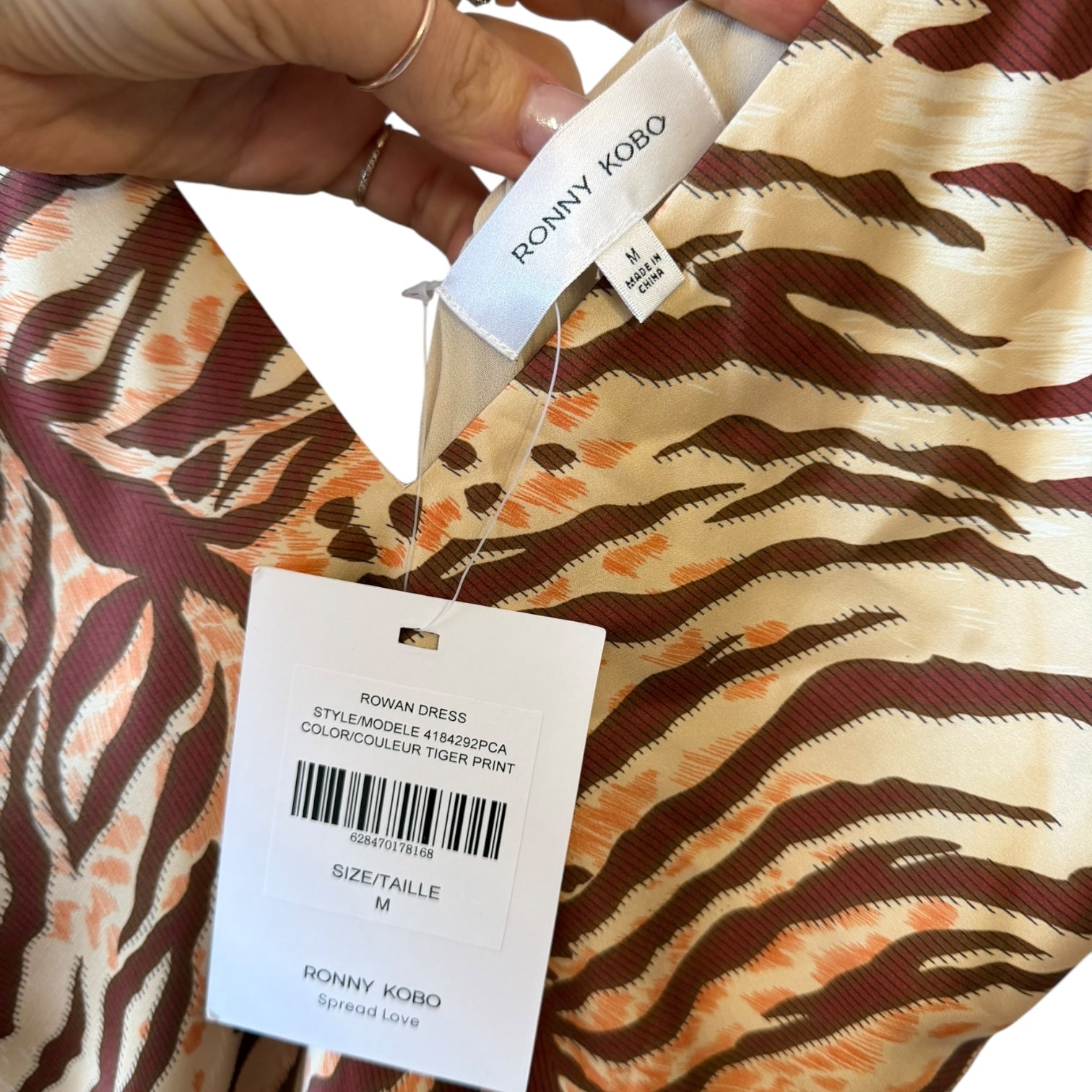 RONNY KOBO Rowan Dress Size M