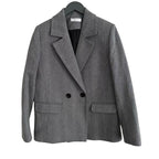 Anine Bing Becky Blazer Fishbone Size S