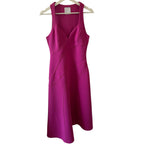 Acler Newgate Dress in Magenta Size 6