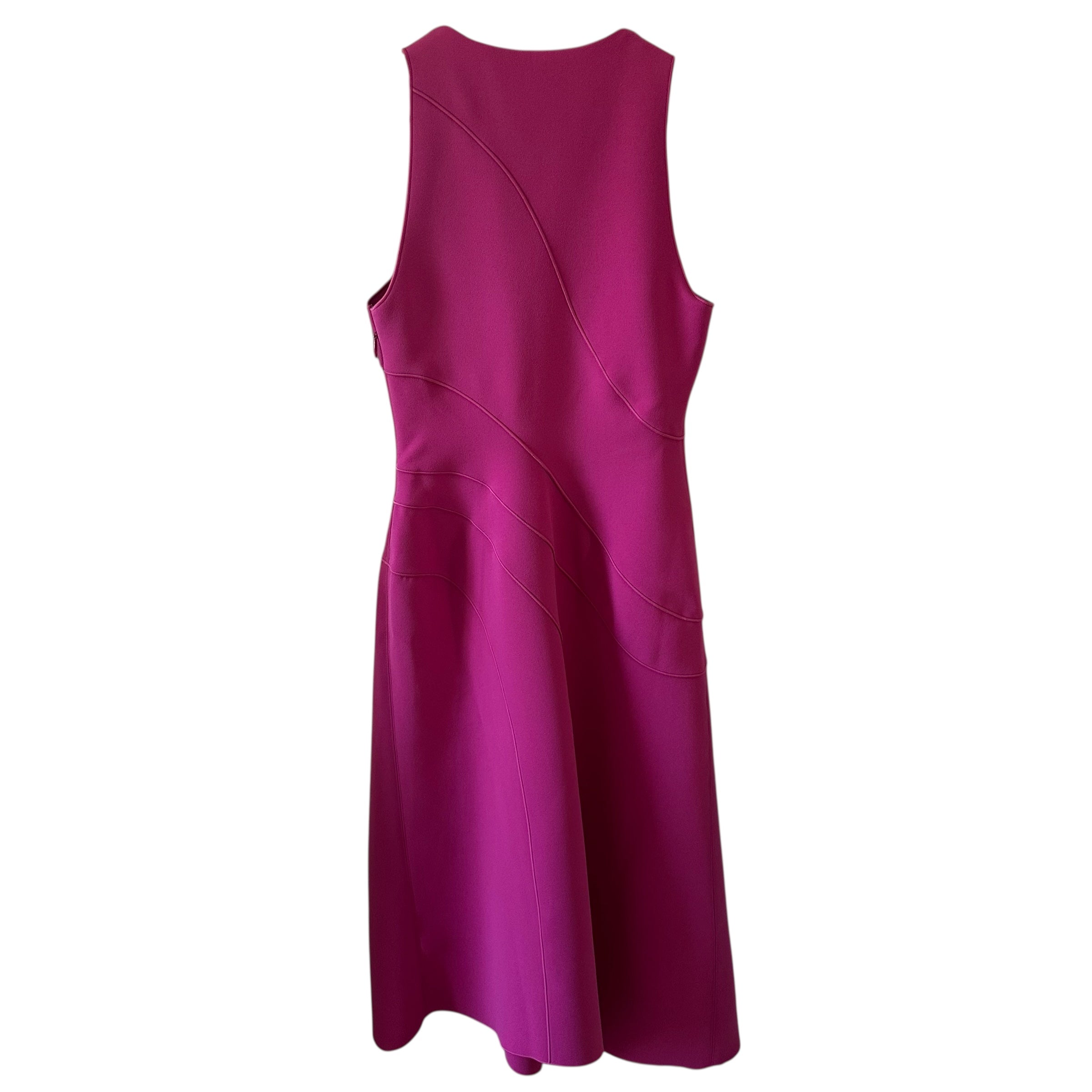Acler Newgate Dress in Magenta Size 6