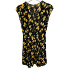 Reformation Deven Dress in Lemon Print Size 4