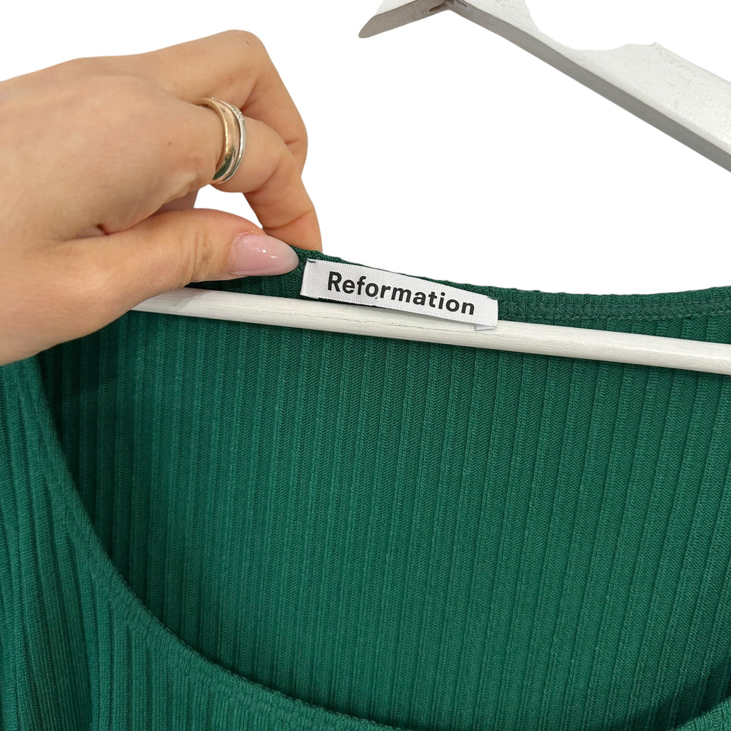 Reformation Cut Out Denmark Mini Dress Size M