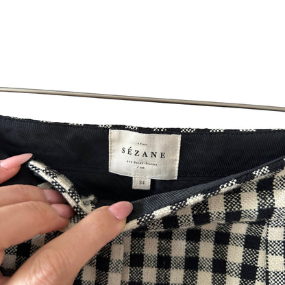 Sezane Martin Crop Trousers Size 2