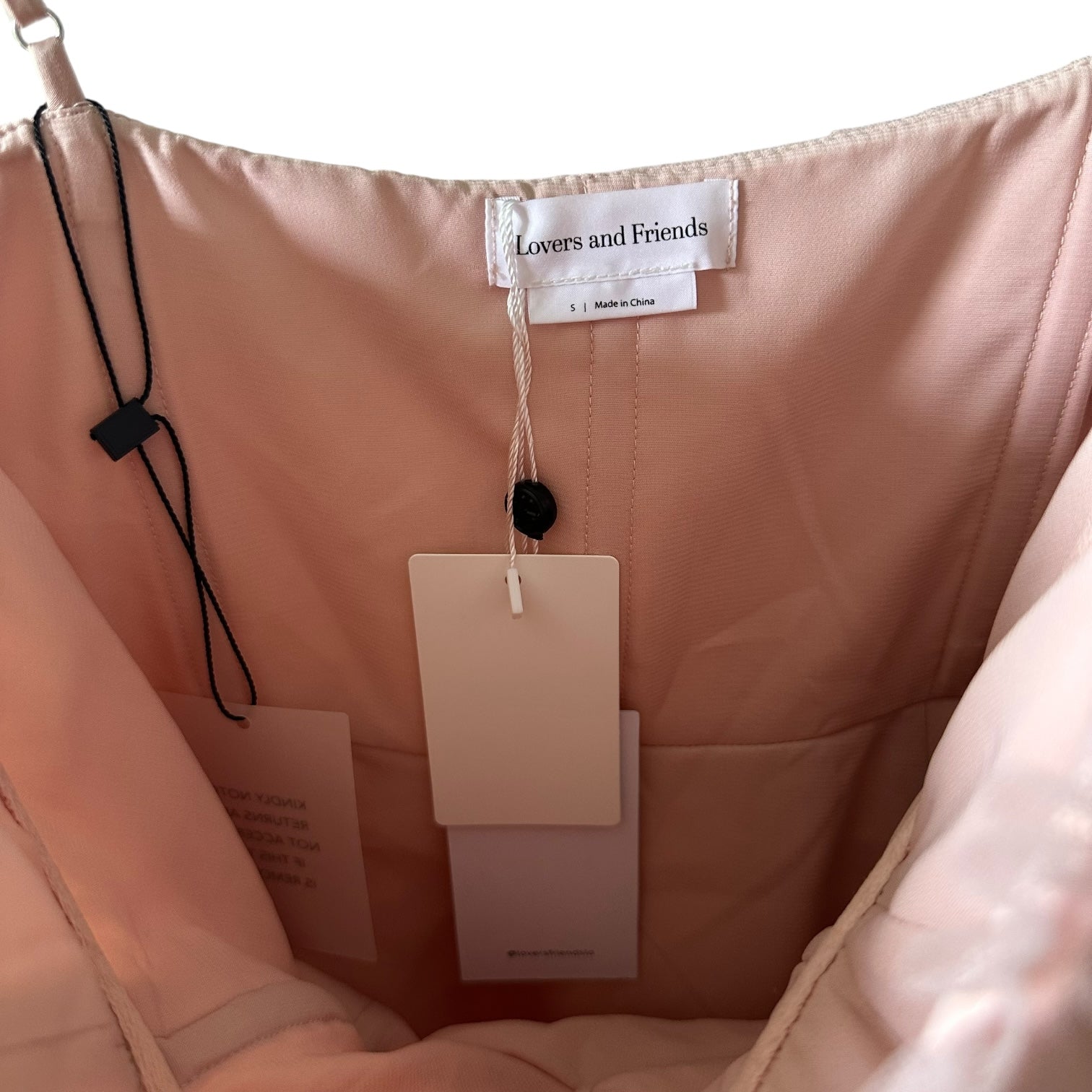 Lovers and Friends Alba Gown in Light Pink Size S