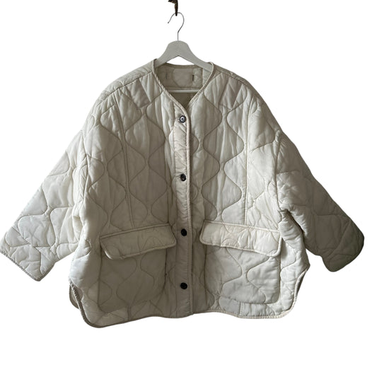 The Frankie Shop Teddy Quilted Jacket Size M/L